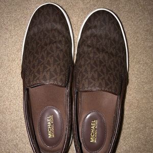 Michael Kors Keaton Logo Slip-On Sneaker Size SM